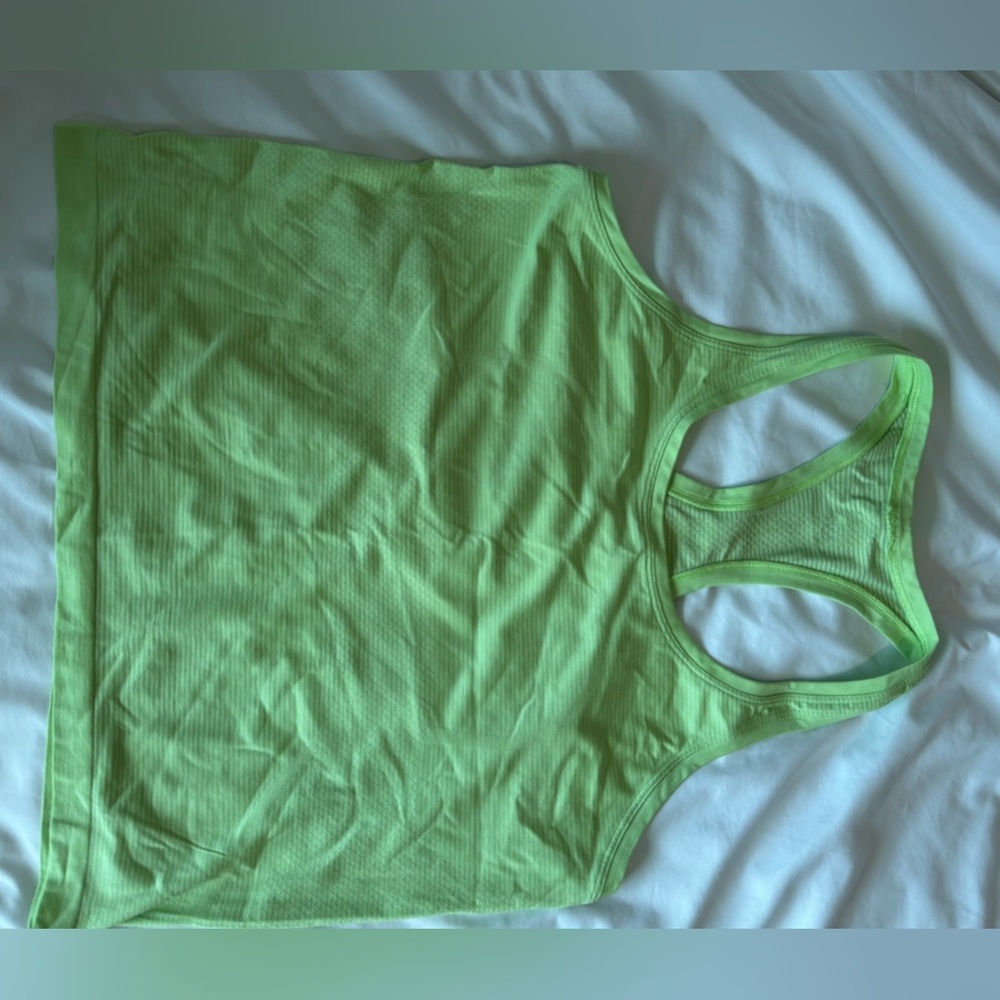 Lululemon Athletica Lime Green Tank Top